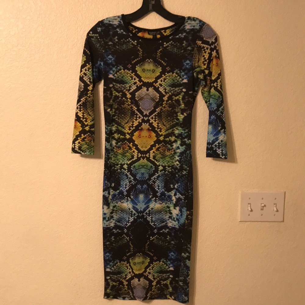 Top shop midi dress